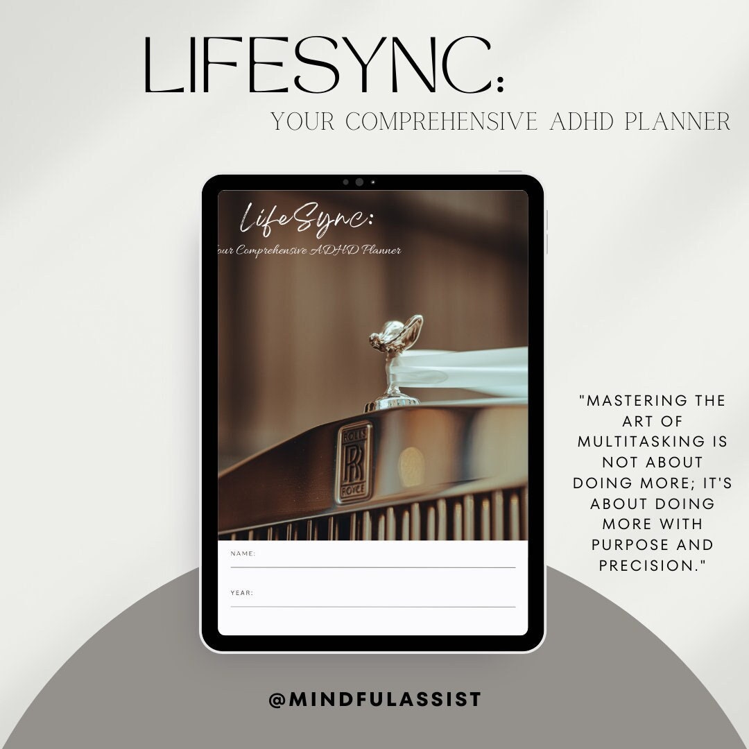 PLR Planner Adult, ADHD Productivity Planner, Resell Planner Bundle for ...