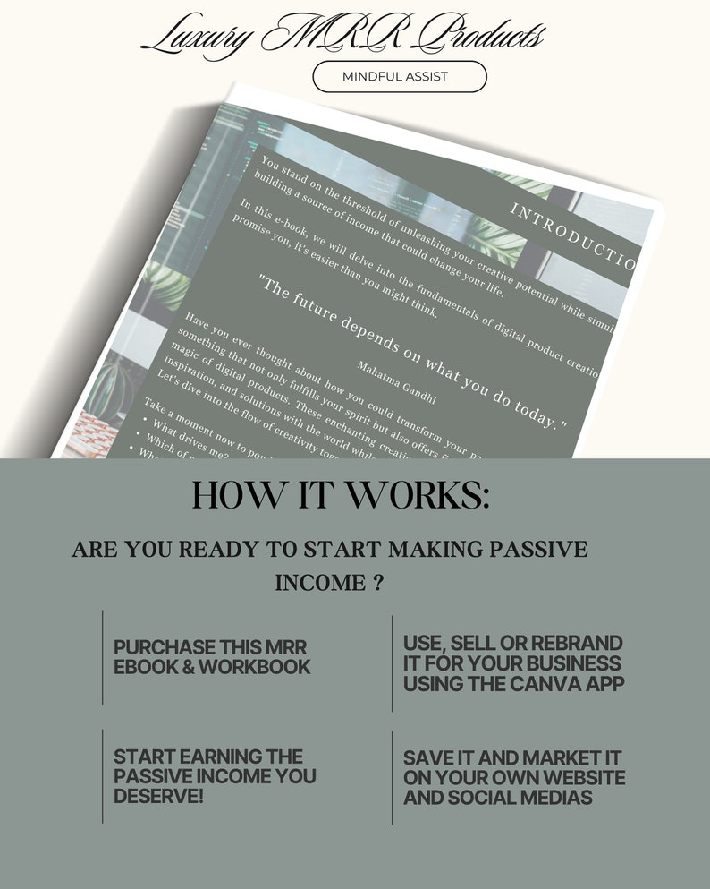 MRR How to Create and Sell Digital Products, Ebook, Digital Branding ...