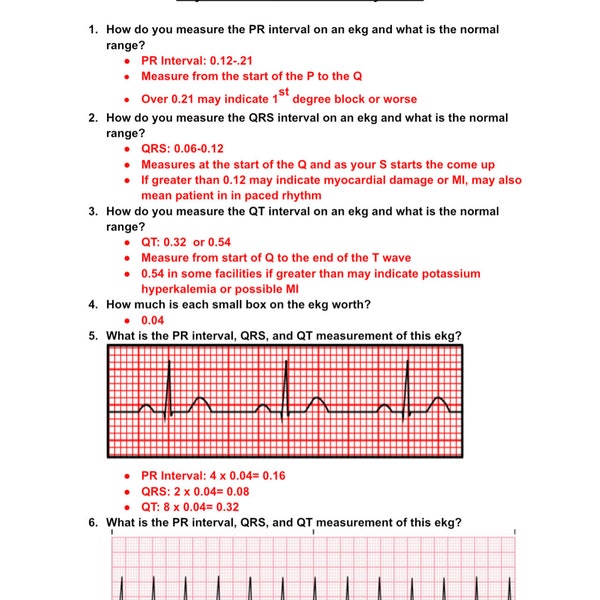 Rhythms/Measurements Study Guides (11 pages)