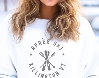 Killington Vermont Ski Sweatshirt: Apres Ski Club Sweater
