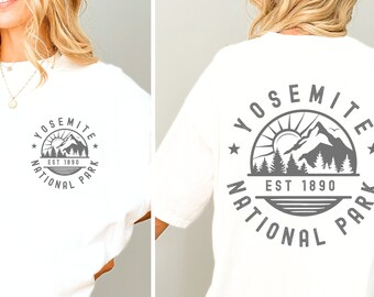 Yosemite National Park T-shirt, California Camping tee, Yosemite hiking shirt, gift for camper, mountain climber t-shirt, National Park top