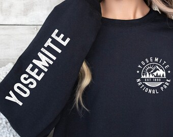 Sweatshirt Yosemite National Park: camping-wandeltrui