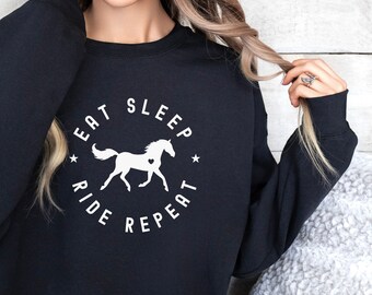 Sweater grappig paardenliefhebber: cadeau ruiter ruiter