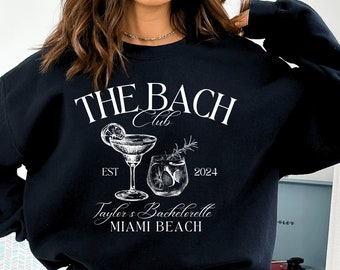 Benutzerdefinierte Bachelorette Club Sweatshirt: Brautparty Geschenk