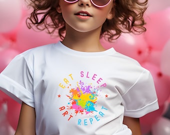 Kid Artist Tshirt, cute tee for art lover, fun art lover shirt, gift for child artist, young artist t-shirt, trendy art lover t-shirt gift
