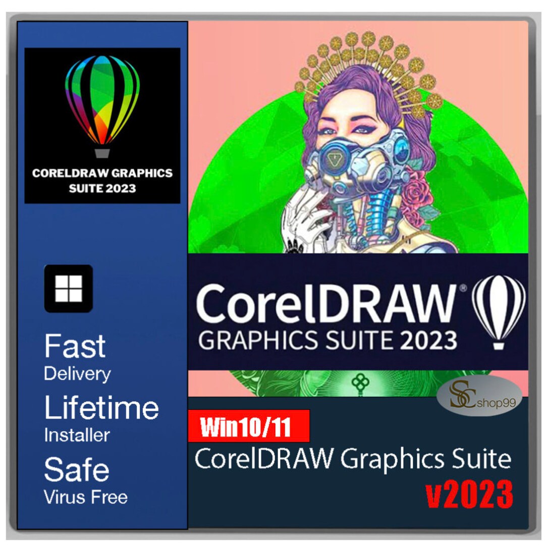 Coreldraw Graphics Suite 2023 V24.5 for Windows10/11 64bit Etsy