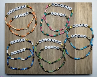 Custom Friendship Bracelet inspired by Chicago PD