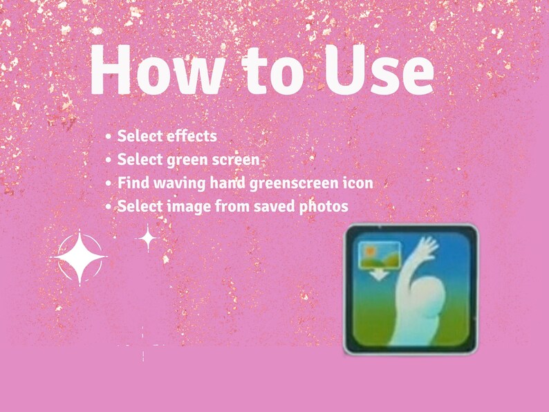 Tik Tok Live Greenscreen Affirmations Greenscreen Banner for Etsy