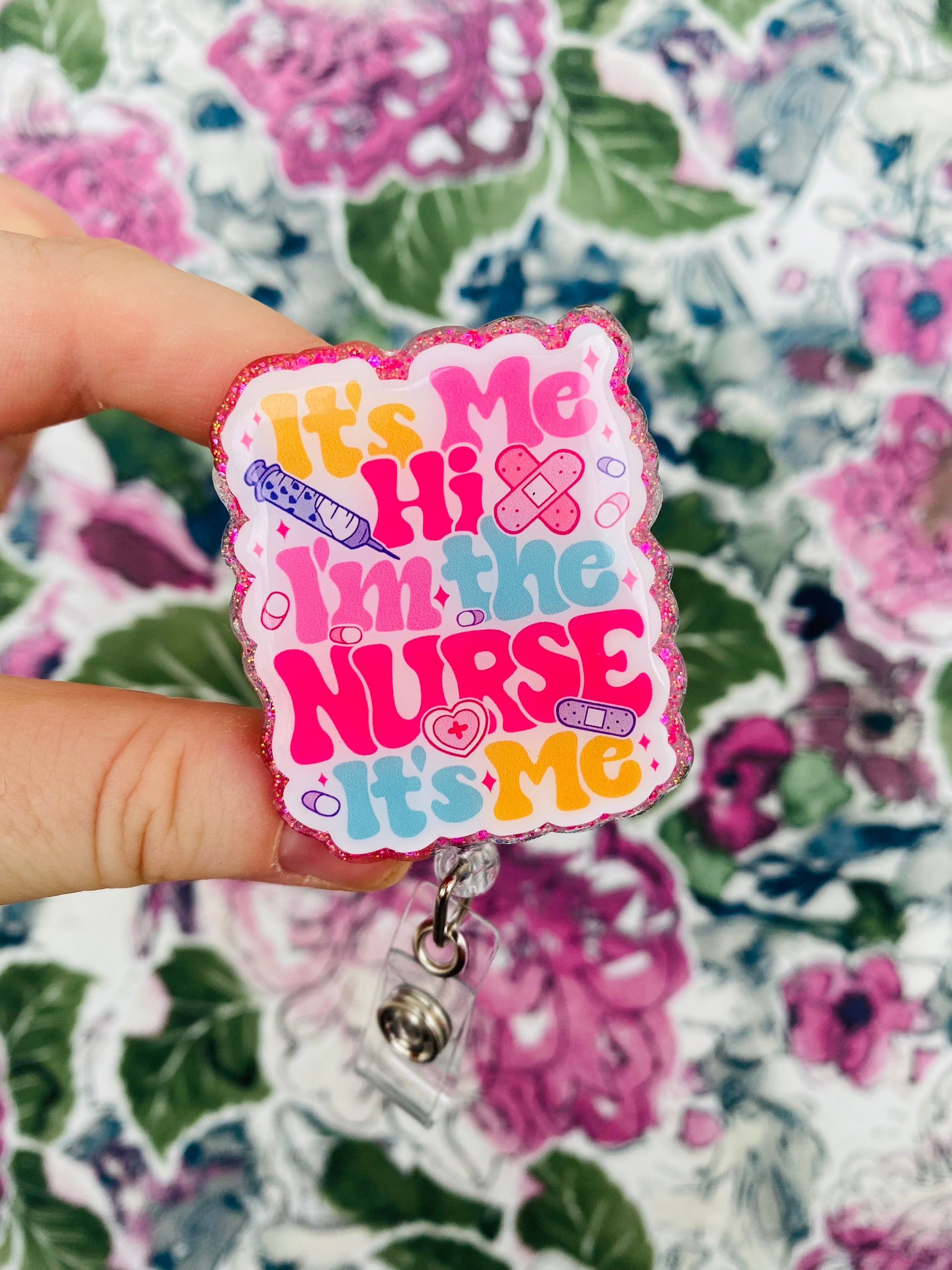 Funny Nurse Badge Reel 