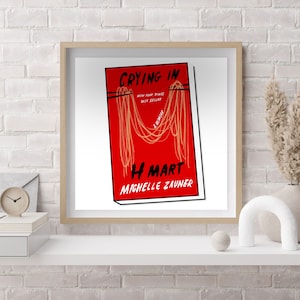 Custom Book Cover Art Print, Hand-Drawn Book Cover Illustrated Print, Custom Book-Lover Cover Art Digital Print