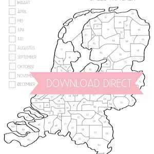 Carte des codes postaux Pays-Bas | Suivi des ventes