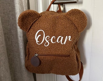 Sac à dos ourson personnalisé