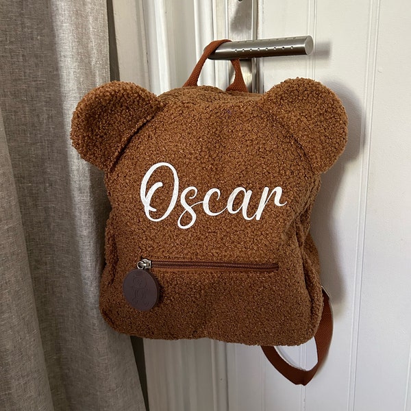 Sac à dos ourson personnalisé