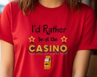 Casino Lover Tee: Fun Gambling Hobby Shirt