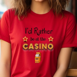 Casino Lover Tee: Fun Gambling Hobby Shirt