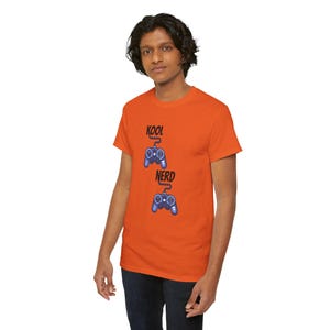Kool Nerd Gaming Tee, Unisex Cotton Shirt, Gamer Gift, Video Game Apparel, Fun Casual Wear, Perfect Birthday Present