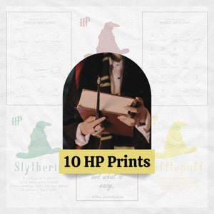 10 HP Digital Files | Print Wall Art Decor Print Poster Of Famous Motivational Inspirational Quote
