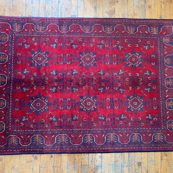 3x5 Handmade Rug,Private Angora Wool Handmade Rug,Turkish Handmade Carpet,Small Turkish Rug,