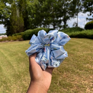 Handmade Scrunchie Satin Scrunchie Hair Accessories Hair Scrunchies XL ...