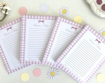 Christian Notepads Sermon Notes Faith Based Notepads