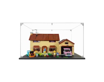 Display Case for LEGO The Simpsons House #71006
