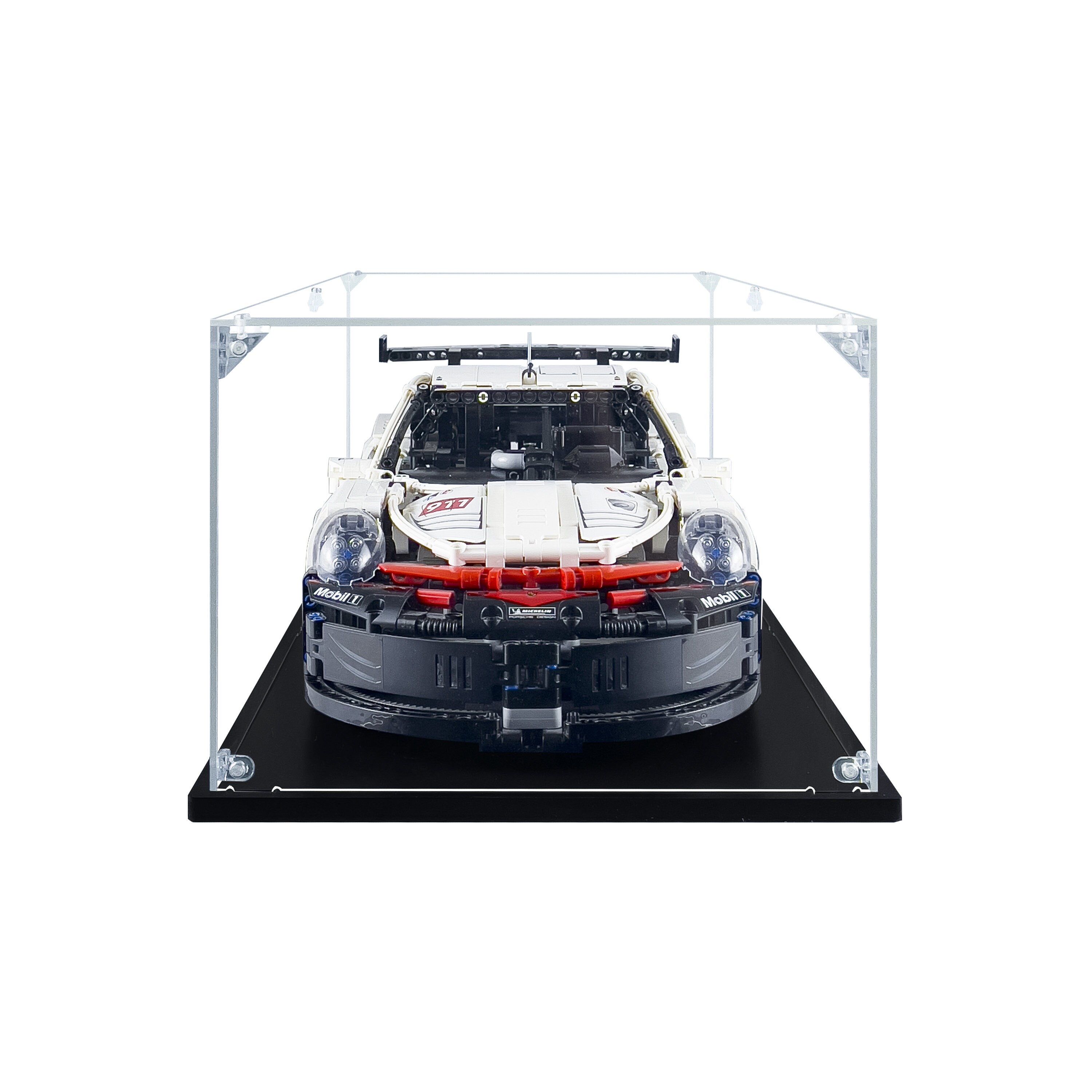 Vitrine Acrylique pour 42096 Porsche 911 RSR, Transparent Display Case Anti-Poussière Boîte