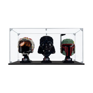 Display Case for LEGO Helmets