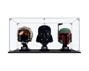 Display Case for LEGO Helmets