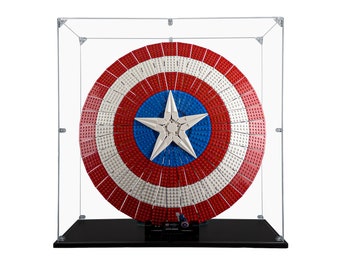 Display Case for LEGO Captain America’s Shield #76262