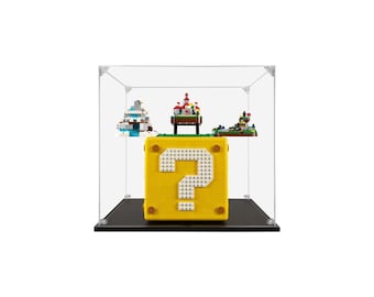 Display Case for LEGO Super Mario 64 Question Mark Block #71395