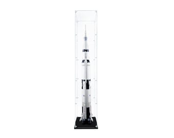 Display Case for LEGO NASA Apollo Saturn V #92176
