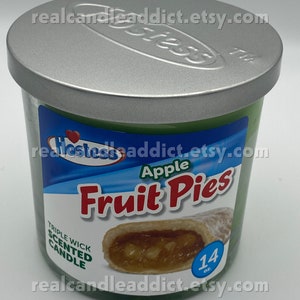 NEW Hostess Triple Wick Scented Candle 14 oz - Apple Fruit Pie