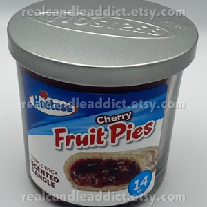 NEW Hostess Triple Wick Scented Candle 14 oz - Cherry Fruit Pie
