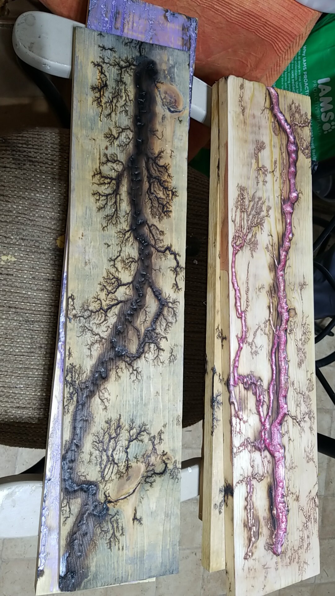 Custom (fractal) Lichtenberg Burnt Signage - Etsy