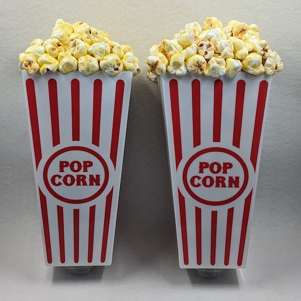 Set of Homemade Fake Popcorn Media Room/Movie Room/Game Room Remote Controlled Lights