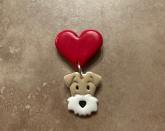 Wire Fox Terrier Pin