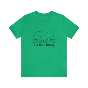 Big Book Energy Short Sleeve Tee