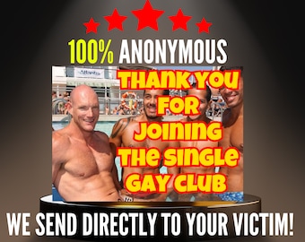 Prank Postcard | Gay Club | 100% Anonymous | Sent Directly To Your Victim