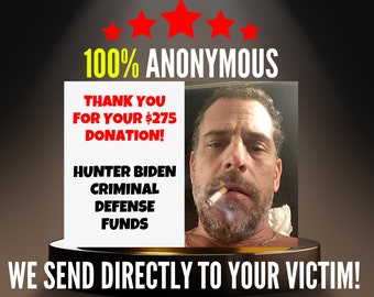 Prank Postcard | Hunter Biden| 100% Anonymous | Sent Directly To Your Victim