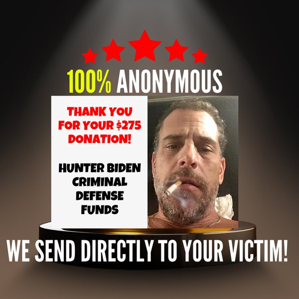 Prank Postcard | Hunter Biden| 100% Anonymous | Sent Directly To Your Victim