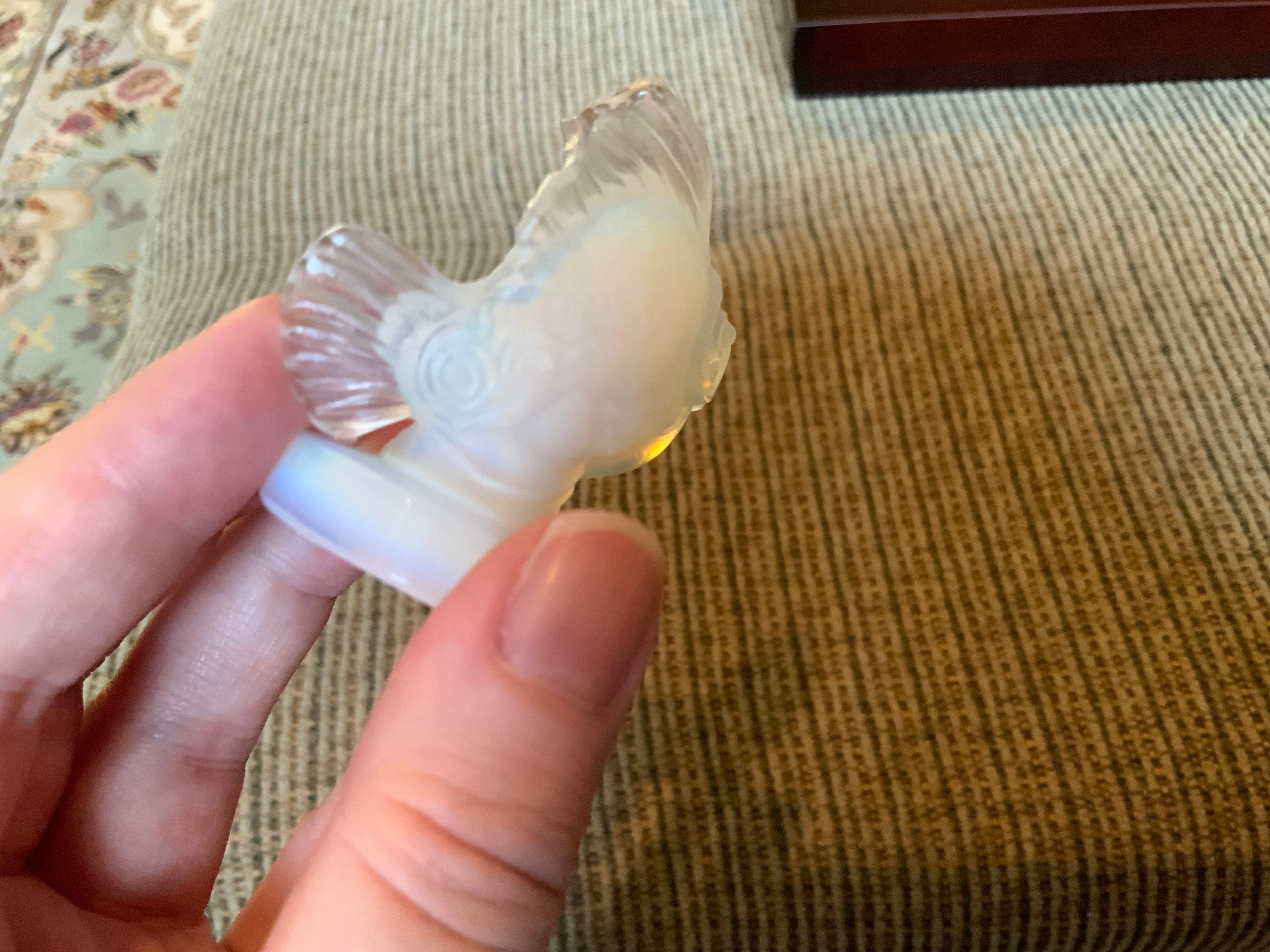 Vintage Sabino Art Glass Opalescent Fish Figurine Poisson San