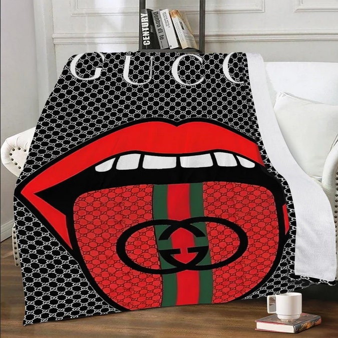 LV Red Art Fleece Blanket