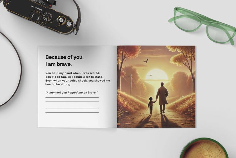 Father’s Day Book for Dad Personalized Storybook Gift From Child