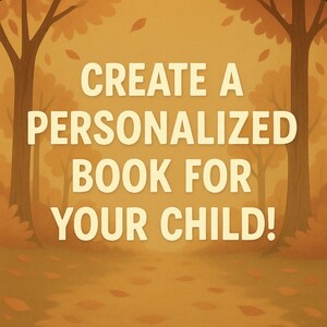 Custom Personalized Children’s Book with Name – Custom Story for Kids – Unique Gift for Birthdays & Children – Digital Download