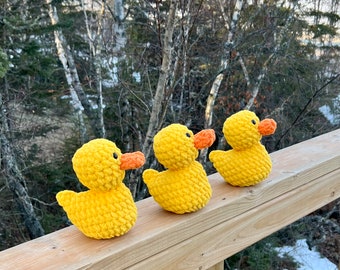 Rubber Ducky Crochet Pattern
