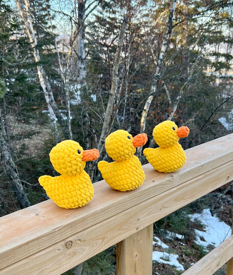 Rubber Ducky Crochet Pattern Etsy