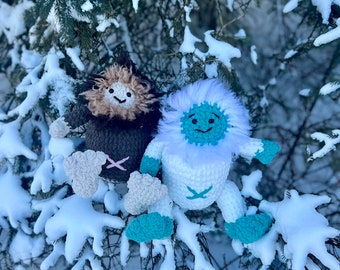 Crochet Bigfoot, Yeti, Abominable Snowman Pattern