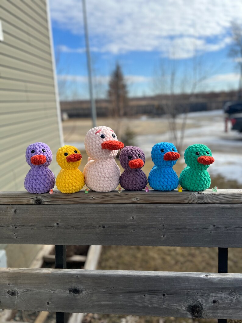 Rubber Ducky Crochet Pattern Etsy