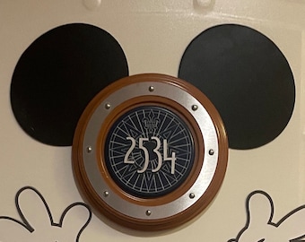 Magnetic Porthole Mouse Ears for Stateroom Cruise Door, Decoration, Personalised Magnet