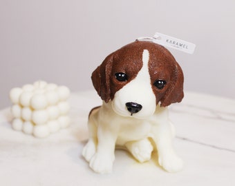 Beagle Dog Candle | Dog Candle | Puppy Candle